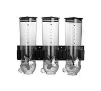 (Style F) Cereal Dispenser Food Dispenser Convenient Storage Airtight Operation Separator Portable Food Container Support for Kitchen