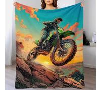 Style Graphique Faune Animale Savane Nature Couverture en Polaire Douce, Troupeau de Zèbres Africains Plaid Décoration De Chambre Fauteuil, 50x60inch(127x152cm)