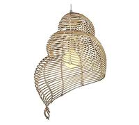 Style sud-est asiatique tissé bambou pendentif éclairage chambre atmosphère lustre créatif bord de mer plage suspension lampe réglable simple lumière LED plafonnier pour salon café salon de thé bar