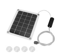 Stylebest Aérateur de Piscine Solaire étanche, Pompe à Air Réglable de 20W pour L'aquascaping et la Pêche
