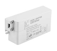 Stylebest Alimentation du Pilote LED pour Ampoules LED MR11 G4 MR16 GU5.3 12V, Transformateur de Haute qualité 100-240V à DC 12V (24W)