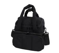 Stylebest Boîte à Déjeuner Isolée à Double étage, Sac Bouffant élégant de Grande capacité pour Voyage Pique-nique 10x7x10 Pouces avec Sangle Réglable