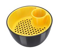 Stylebest Bol à Pistache avec Support de Coquille, Bol à Collation | Matériau ABS robuste, facile à nettoyer, idéal pour les rassemblements