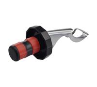 Stylebest Bouchon à Vin en Silicone Noir Rouge Bouchon d'étanchéité pour Les Amateurs de Vin Conception Durable Réutilisable 1 Pièce