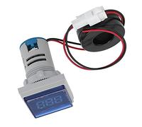 Stylebest Compteur de Courant Numérique, Indicateur Précis pour une Lecture Facile du Courant, 0-100 A pour les Travaux électriques, Durable et Ignifuge, 220 V AC (Bleue)