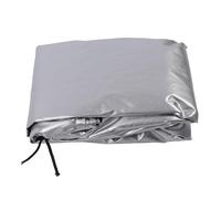 Stylebest Couverture Fourre-tout IBC, Conception D'isolation Thermique Résistante à L'eau pour Réservoirs D'eau Extérieurs de 1000 L, en Tissu Oxford 210D (Argent)