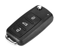 Stylebest Étui Porte-clé à 3 Boutons, Coque de Protection Durable pour clé Télécommande Compatible MK6 avec Lame Non Coupée