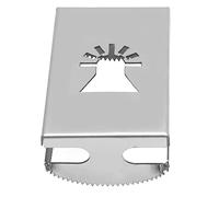 Stylebest fente en une étape, cloison Sèche en Acier Inoxydable, Outil de Fraisage sans Effort pour les Projets de Menuiserie et de Bricolage, Argent (Rectangulaire 9,5x6x3,8cm)