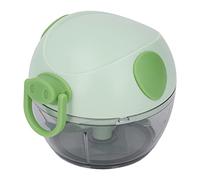 Stylebest Hachoir à Ail Manuel, Robot Culinaire Robuste et Facile à Utiliser pour la Cuisine Domestique, Taille 8.5x9.3cm (Verte #11)