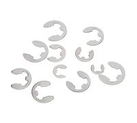 Stylebest Jeu de Circlips en Acier Inoxydable, 200 Pièces, Clips E Solides pour les Applications de Retenue, Résistants à la Corrosion, Tailles M1.5 à M10