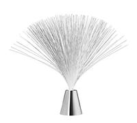 Stylebest Lampe Sensorielle à Fibre Optique, Plastique à Changement coloré Couleur Fiber Optique Fountain LED Night Light, avec une Batterie à Base de Cône Alimentée, Lampe des Festivals (Coloré)