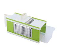 Stylebest Machine à Déchiqueter 5 en 1, éplucheur et Râpe à Légumes Portables pour la Cuisine, Préparation Alimentaire Multifonctionnelle, Couleur Verte et Blanche, 505g
