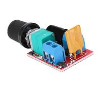 Stylebest Mini Contrôleur de Moteur à Courant Continu, Régulation de Vitesse 5A avec Fonction PWM pour Moteurs et Applications de Gradation de LED