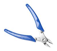 Stylebest Mini Pinces Électroniques Haute Dureté Prise Confortable Pinces Coupantes Diagonales pour Projets de Bricolage Bleu Acier à Haute Teneur en Carbone 1 Unité