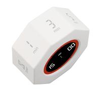 Stylebest Minuterie Octogonale de productivité de Bureau avec Capteur G pour Une Gestion du Temps Effort dans la Cuisine de Bureau 2,3" Compacte Rechargeable (Blanche)