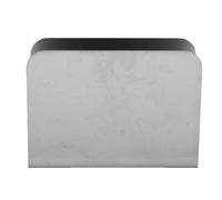 Stylebest Porte-Serviettes en Acier Inoxydable, Rectangulaire argenté, Distributeur de Serviettes en Papier sur Pied Moderne avec Base Stable pour la Cuisine et la Salle à Manger (Rectangular)