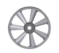 Stylebest Poulie de Compresseur D'air, Volant D'inertie en Alliage D'aluminium à Rainure Unique de 11,8 Pouces