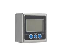Stylebest Rapporteur de Niveau à Affichage Numérique avec écran LCD en Aluminium Durable pour une Mesure Précise de L'angle - Idéal pour L'amélioration de L' et la construction. (Aimant simple face)