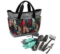 Stylebest Sac à outils de jardin avec poches multiples pour le jardinage et le rangement en extérieur - Polyester 600D durable, léger 48,5 x 30 cm, idéal pour les accessoires de jardin