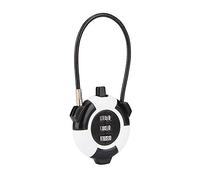 Stylebest Serrure à Code à 3 Chiffres, Mini Verrou de sécurité Portable avec Mot de Passe pour Bagages de Voyage 5 X 4,2 X 1,2 Cm