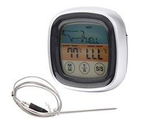 Stylebest Thermomètre à Viande Numérique avec écran Tactile et Minuterie, Parfait pour le Barbecue, les Grillades et la Pâtisserie, Matériau ABS, Taille 3,0 X 3,0 Pouces