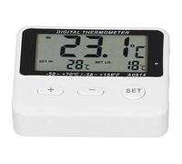 Stylebest Thermomètre D'alarme de Réfrigérateur Précis, Fonction D'alarme Haute et Basse pour Intérieur et Extérieur, pour la Cuisine Domestique, 66x58x14mm
