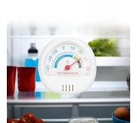 Stylebest Thermomètre de Congélateur à Grand Cadran pour une Mesure Précise de la Température de -30 à 40 ℃, Plastique ABS Durable, Idéal pour les Réfrigérateurs Domestiques (Blanc)