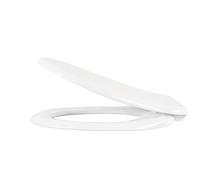 Styletech, Abattant WC Ithaca en polypropylène incassable pour vases universels, charnières en métal, poids 1,80 kg, complet avec kit pare-chocs et kit de fixation, blanc