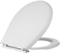 Styletech Siège WC bébé en polypropylène incassable pour vases pour enfants, fermeture éclair uniblock réglable, poids 0,60 kg, complet avec kit de protection et kit de fixation, blanc