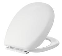 Styletech, Siège WC pingouin EVO en polypropylène incassable pour vases universels, fermeture éclair uniblock réglable, poids 1,20 kg, avec kit de protection et kit de fixation, fabriqué en Italie
