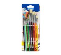Stylex - 2051203 - Ensemble De Pinceaux pour L'école - 10 Pièces