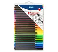 STYLEX 32835 Lot de 24 stylos à brosse flexible pour scrapbooking Épaisseur de trait 1,5 mm