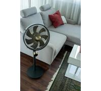 Ventilateur Stylies uranus 12 vitesses anthracite et bronze