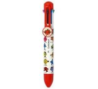 The Concept Factory Stylo 8 Couleurs - Stylos à bille (Clip-on retractable ballpoint pen, Noir, Bleu, Vert, Orange, Rose, Violet, Rouge, Jaune, Multicolore, 17 mm, 22 mm, 140 mm)