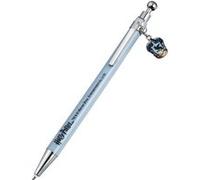 Stylo à Bille 14cm avec Breloque Blason Serdaigle et Embouts Chromés Harry Potter Bleu Bleu G