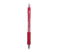 Stylo À Bille À Roulettes Rétractable De 0.5mm, 1 Pièce, Stylo À Encre Gel À Base D'eau, Noir/Bleu/Rouge/Noir/Bleu, Fourniture De Papeterie Scolaire Et De Bureau, Cadeau