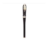 Stylo À Bille Avec Clip, Design Créatif, Feuille D'or, Mignon, Recharge D'encre Noire, Meilleur Bureau, Cadeau De Noël Pour Ami