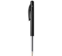 BIC Lot de 3 Stylos bille Rétractable M10 CLIC medium pointe moyenne 1 mm noire