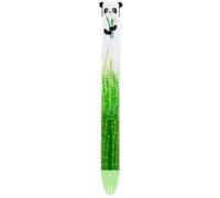 Legami Stylo bicolore Click&Clack Panda, encre noire et verte, pointe 1 mm