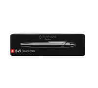 Stylo à bille - Caran d'Ache - 849 Black Code - Noir - Rechargeable - Pointe moyenne