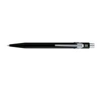Stylo À Bille - Corps Noir - Métal - Encre Bleue - Pointe Moyenne - Caran D'ache - 849