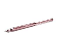 Stylo à bille Crystalline, Forme octogonale, Rose, Laqué rose OS