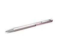 Stylo à bille Crystalline, Laqué rose, métal chromé OS