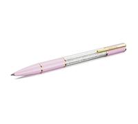 Stylo à bille Crystalline, Rose, Placage de ton or OS