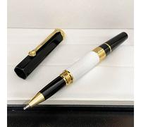 Stylo À Bille De Bureau En Métal, Écriture Lisse Avec Numéro De Série