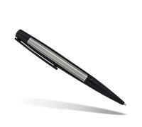 Stylo A Bille Dupont Défi Chrome Et Noir Mat
