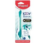 Stylo à bille effaçable d’apprentissage en blister Maped Kidy Learn Magic Requin Multicolore