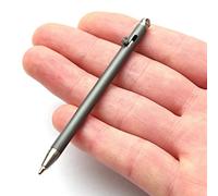 Stylo à bille, en titane pur, design compact et portable, comme illustré - 1