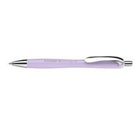 Stylo à bille - Encre bleue - Pointe large - Corps violet - Rétractable - Schneider Slider Rave Violet