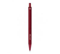 Stylo à bille hexagonal personnel en aluminium avec recharge jumbo, stylo d'écriture à encre bleue, stylo à bouton-poussoir pour bureau, école et entreprise